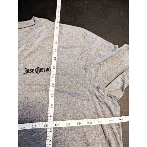 Jose Cuervo Short Sleeve Henley T Shirt XL Gray Mens - Picture 4 of 5